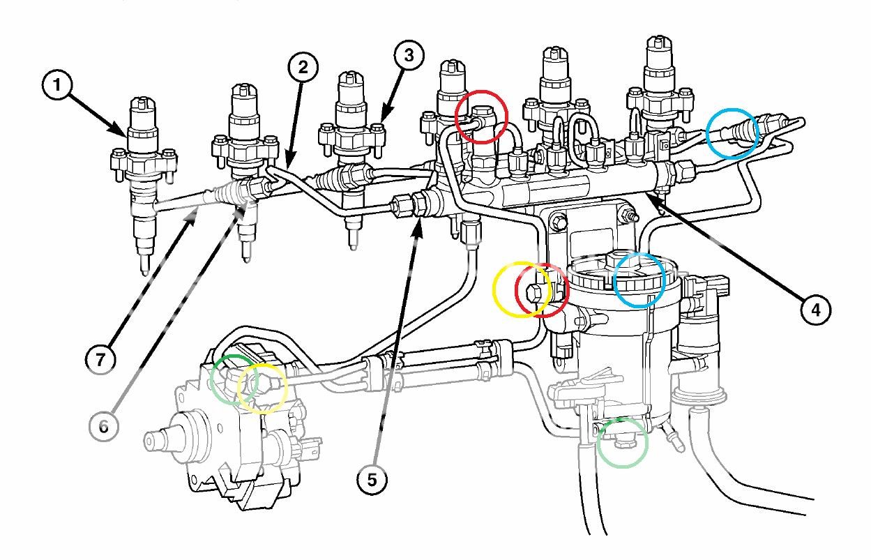 Diesel Engine Line Diagram