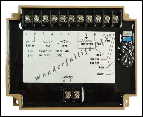 3044196 Electronic Engine Speed Controller/governor for generator 