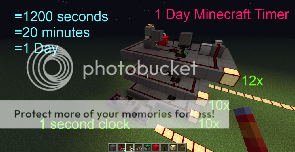 Revolution in Redstone Timers 1 Minecraft Day Timer and